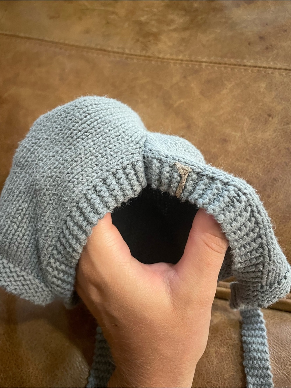 Quincy Mae grey Knit hat